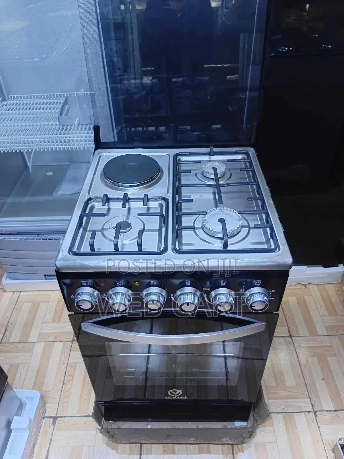 Saratech 50by 55 3gas + 1electric Standing Cooker