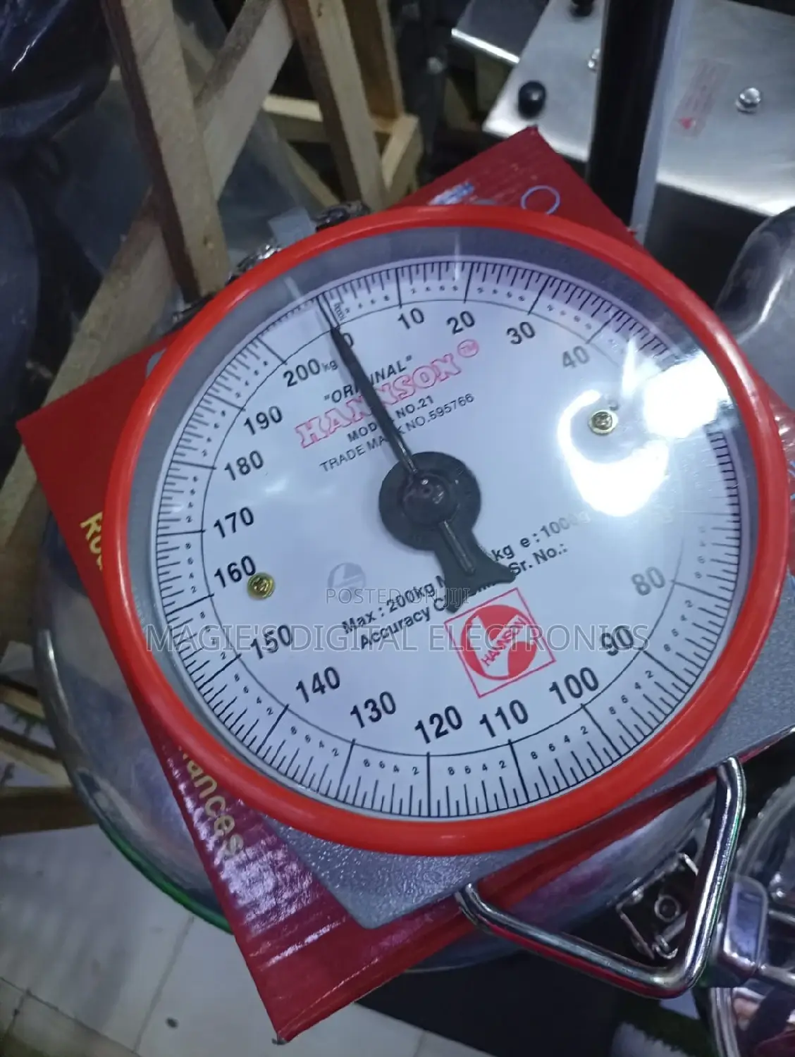 Top Guarantee 200kg Hanson Weighing Scale