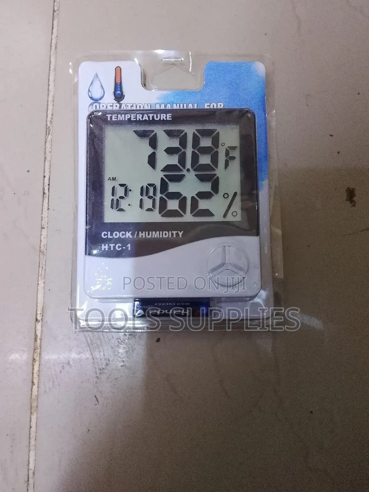 Humidity and Temperature Meter
