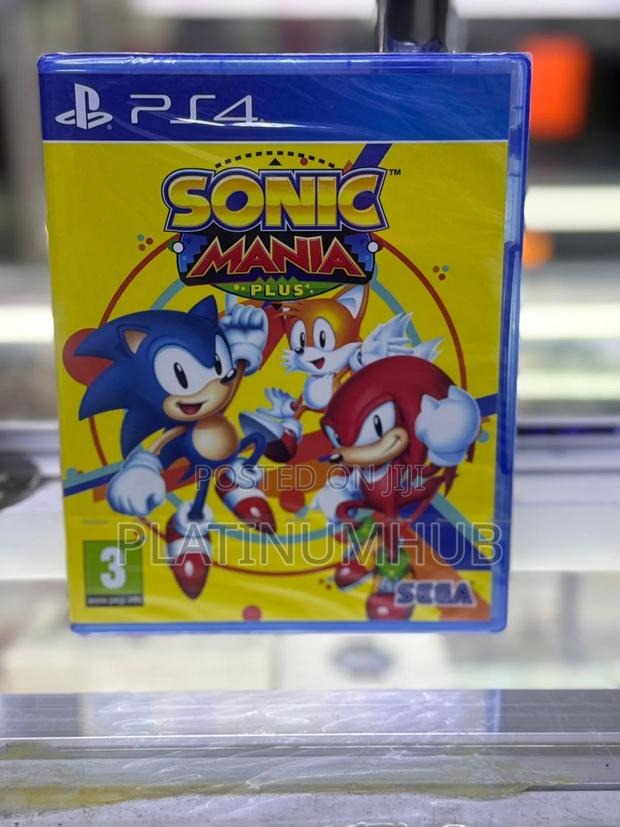 Playstation 4 Sonic Mania Plus Game - main view