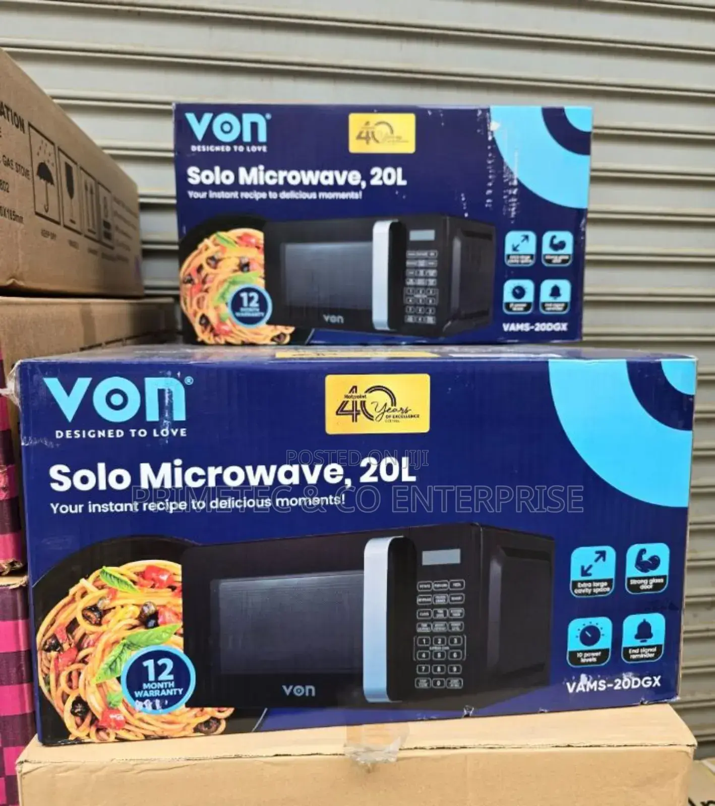 Von Digital 20 Litres Microwave