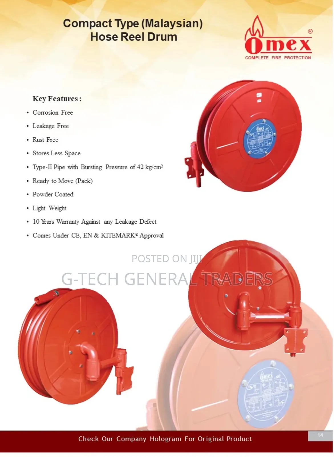 Hosereel Omex Fire Hosereel