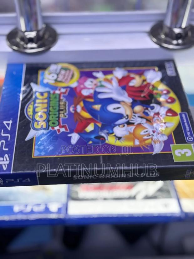 Playstation 4 Sonic Orgins+ - main view