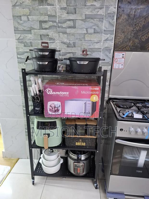 *4 Layer Foldable Kitchen Rack*° - main view