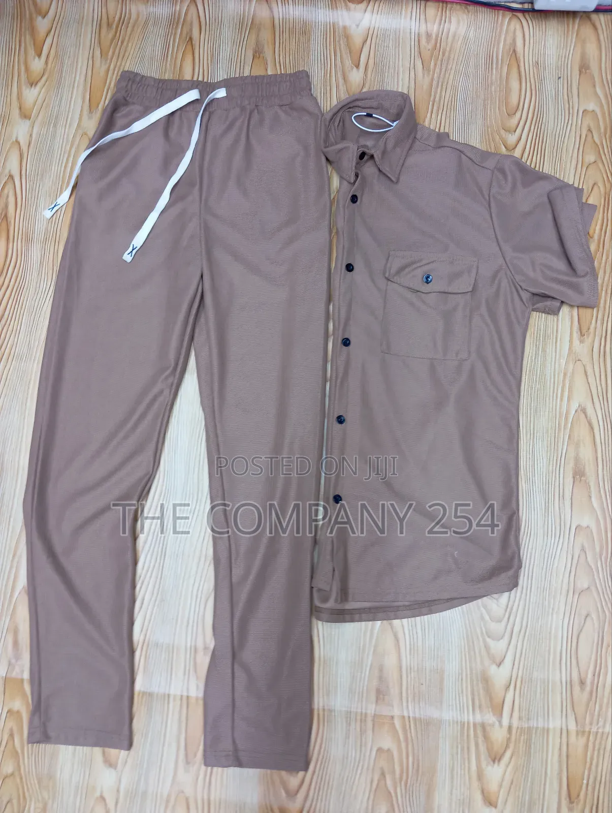 Quality Cotton Designer Unisex 2 Piece Linen Made Suit