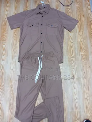 Quality Cotton Designer Unisex 2 Piece Linen Made Suit