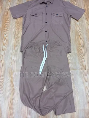 Quality Cotton Designer Unisex 2 Piece Linen Made Suit