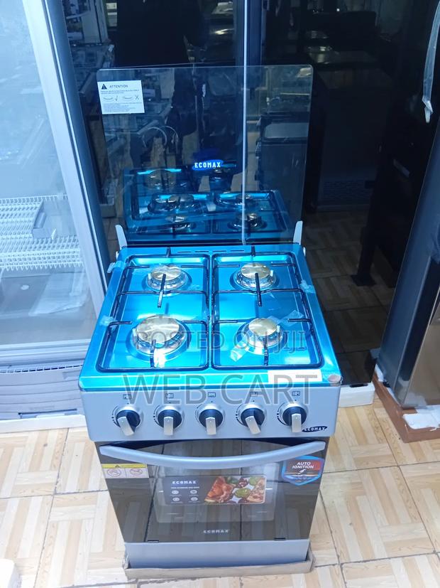 Ecomax 50x55cm Gas Cooker – Reliable Full Gas System