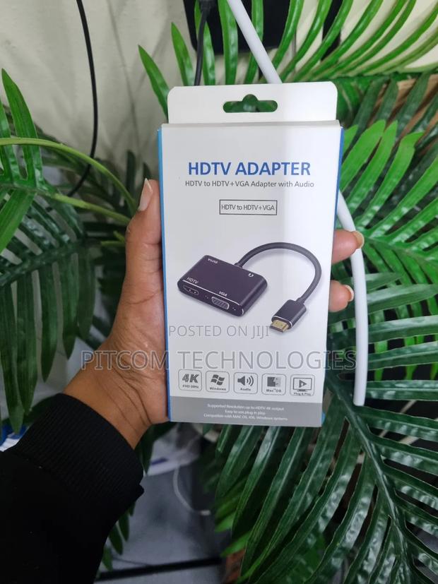 Hdmi to Hdmi+Vga Adapter With Audio - main view
