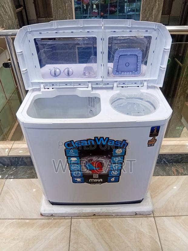Mika 10kg Twin Tub Washing Machine