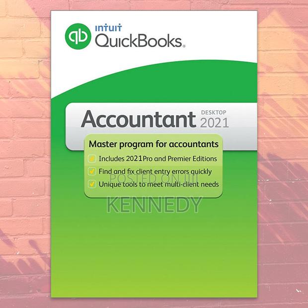 Quickbooks Accountant Desktop 2021 - main view