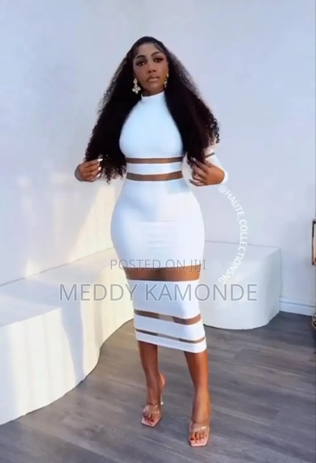 Designer White Dress