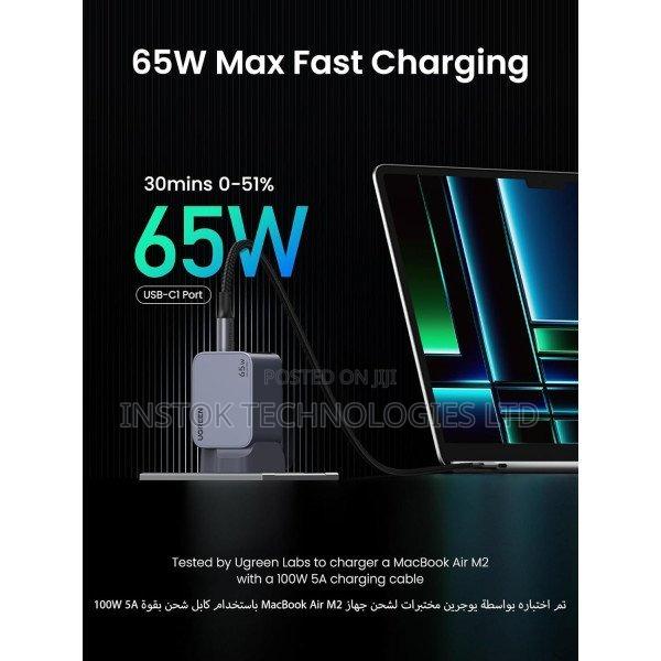 Ugreen Nexode Pro 65w 3-Port Gan Charger - thumbnail 2