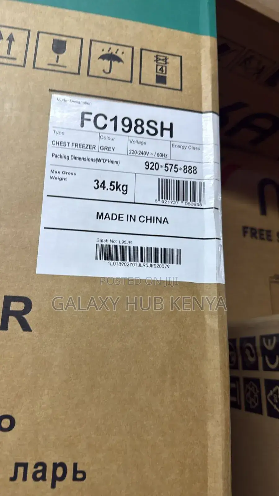 Hisense Fc198sh 200l Chest Freezer