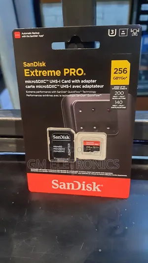 Sandisk 256gb Extreme Pro-Micro Sd (New Version )