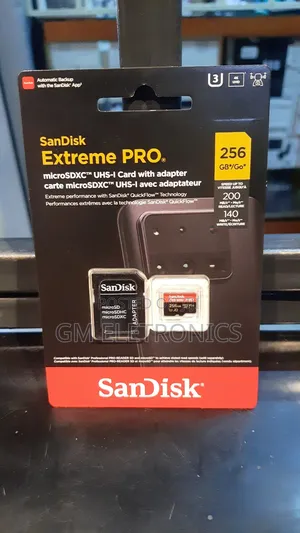 Sandisk 256gb Extreme Pro-Micro Sd (New Version )