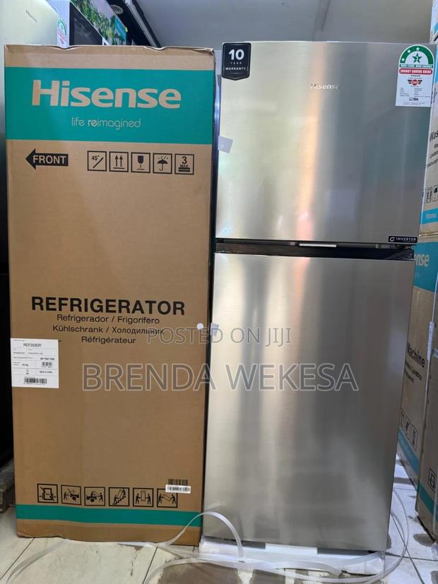 Hisense Ref203dr 203l Double Door Fridge - main view