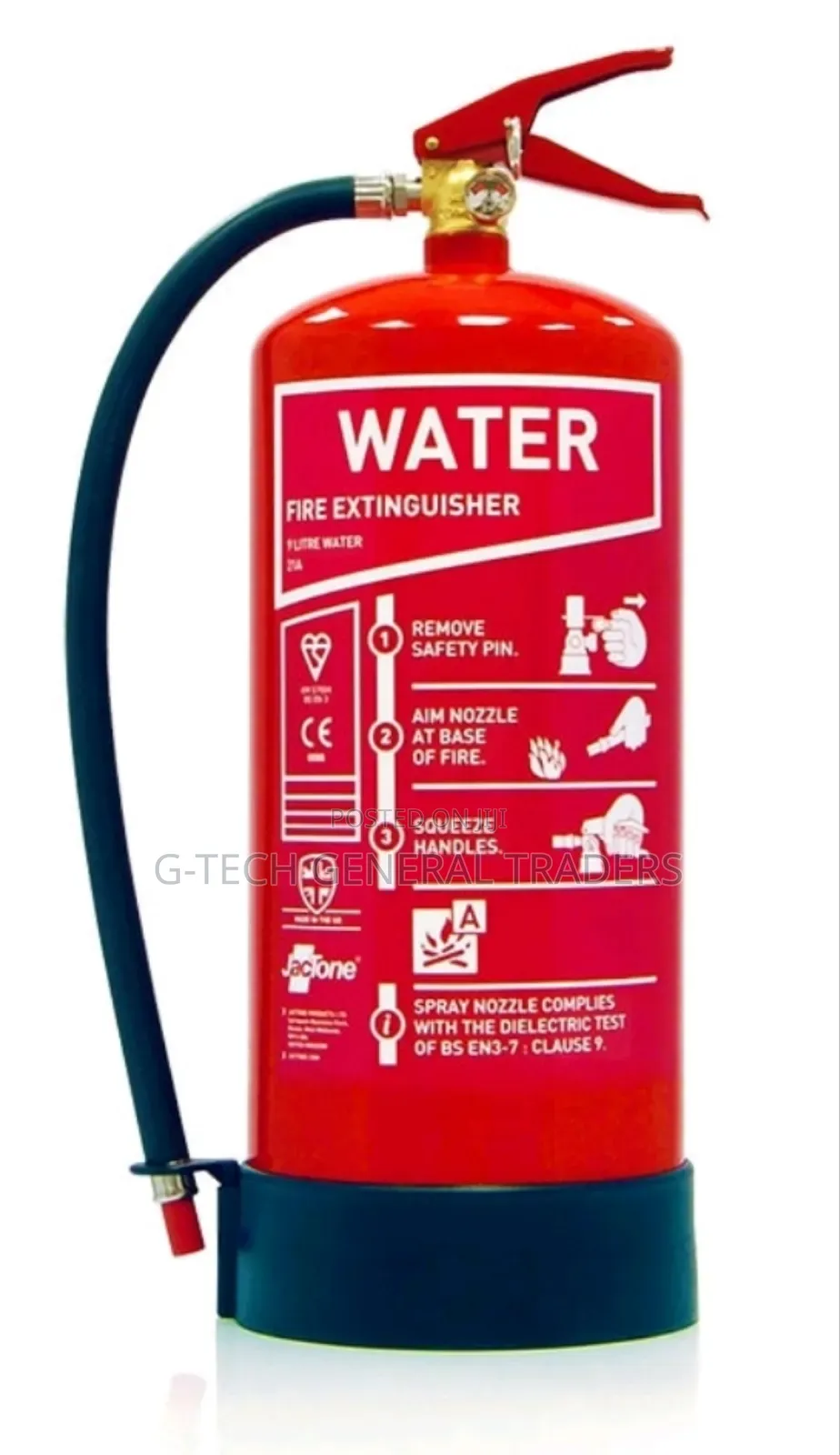 Generic 9l Water Fire Extinguisher
