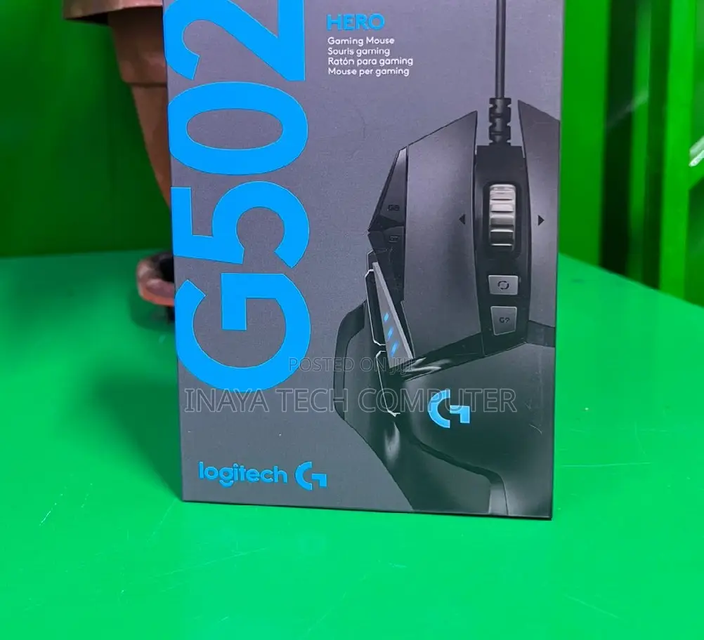 Logitech G502 Hero Wired Mouse