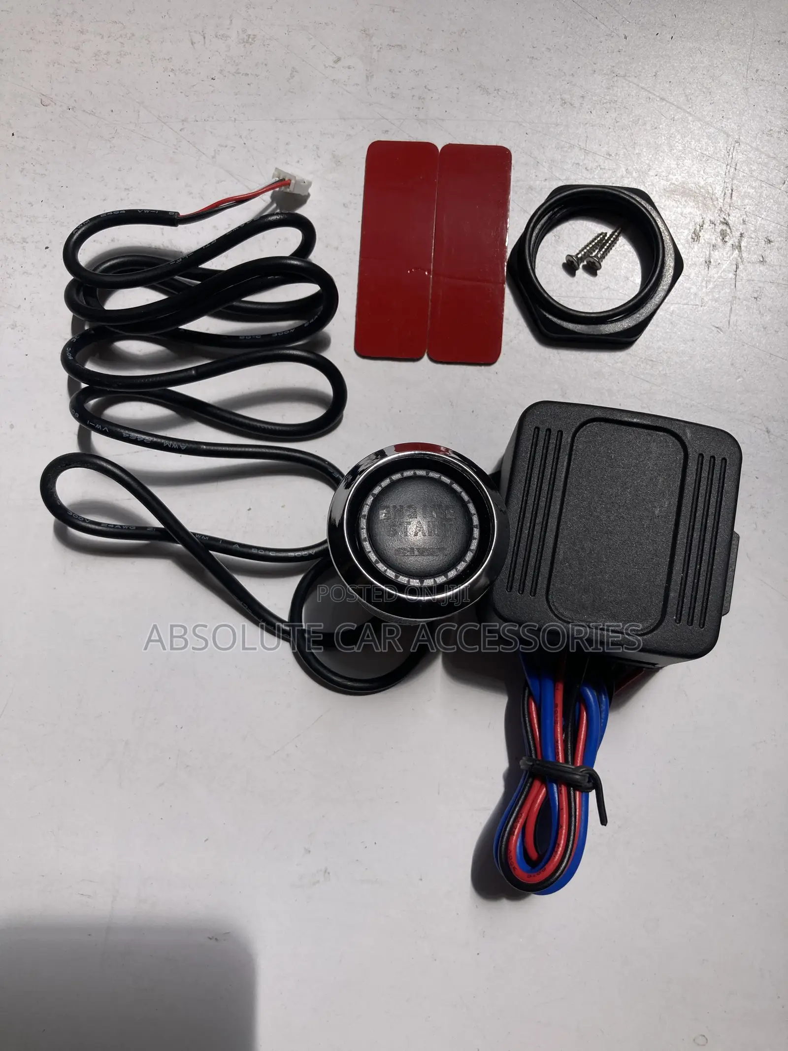 12v Car Engine Push to Start Button