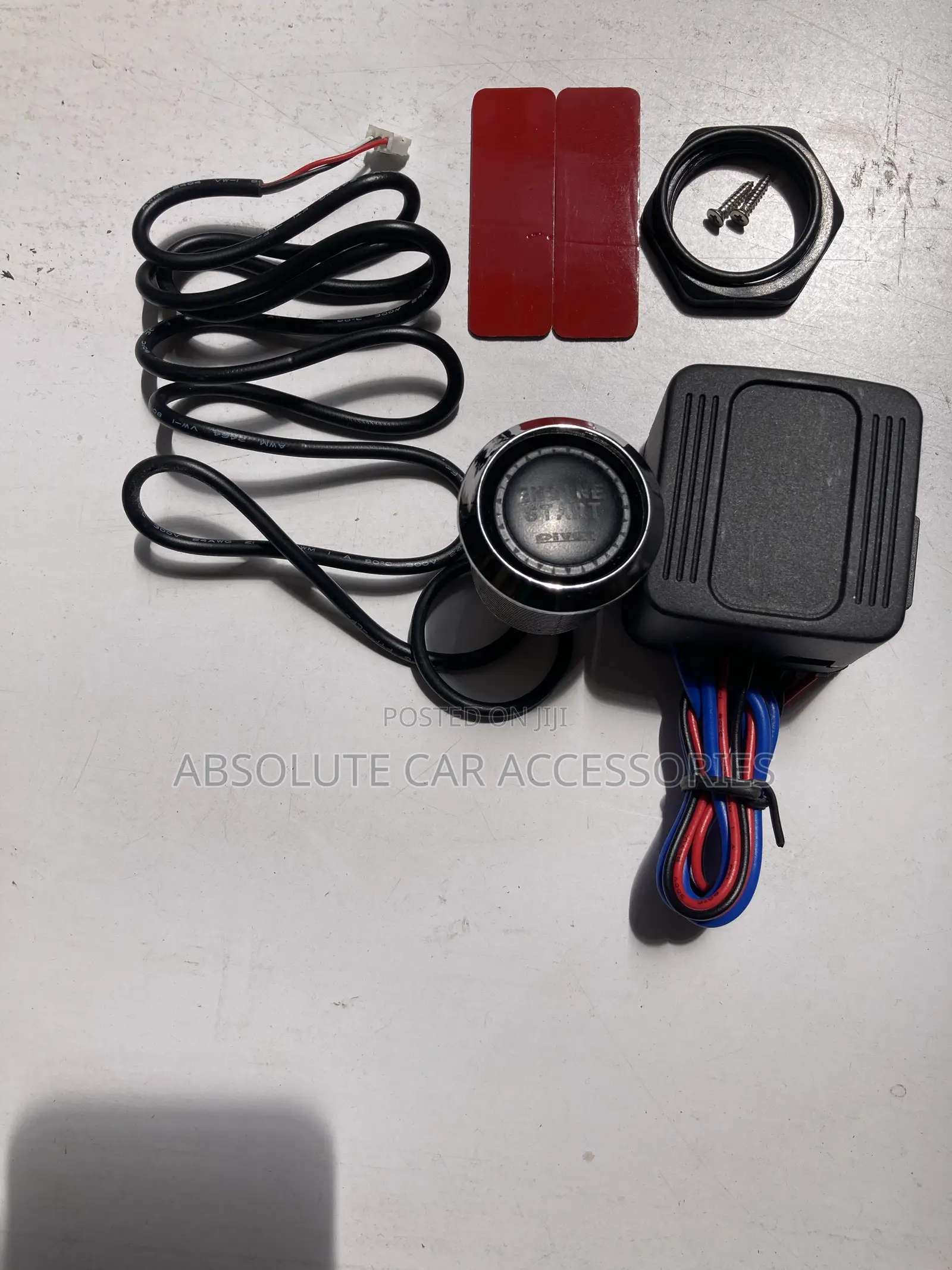 12v Car Engine Push to Start Button