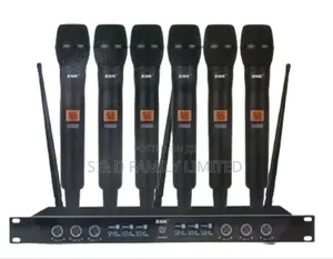 BNK Bk8600 6 in 1 Wireless Microphone