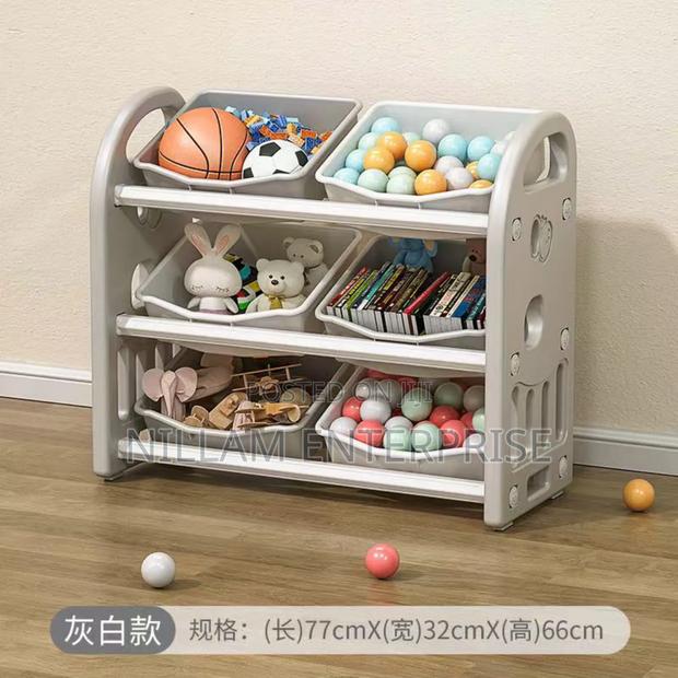 Large Capacity Household Baby Toy Storage Cabinet - thumbnail 4