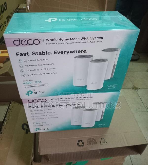 Tplink Deco E4 Mesh 3pack // Tplink Deco E4 3pack
