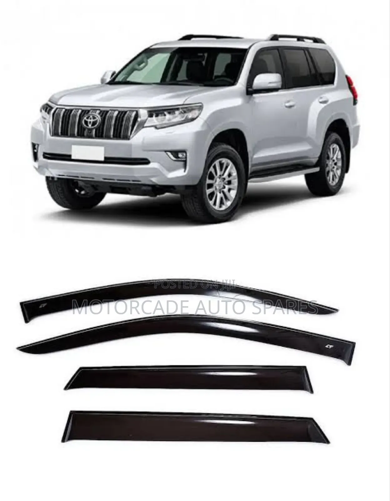Toyota Prado 2010-2020 Windbreakers