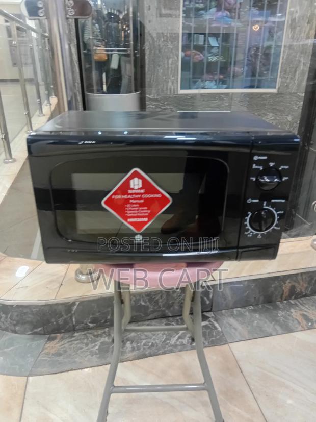 Hanmac Hmr20mb 20l Black Microwave – Easy Manual Operation