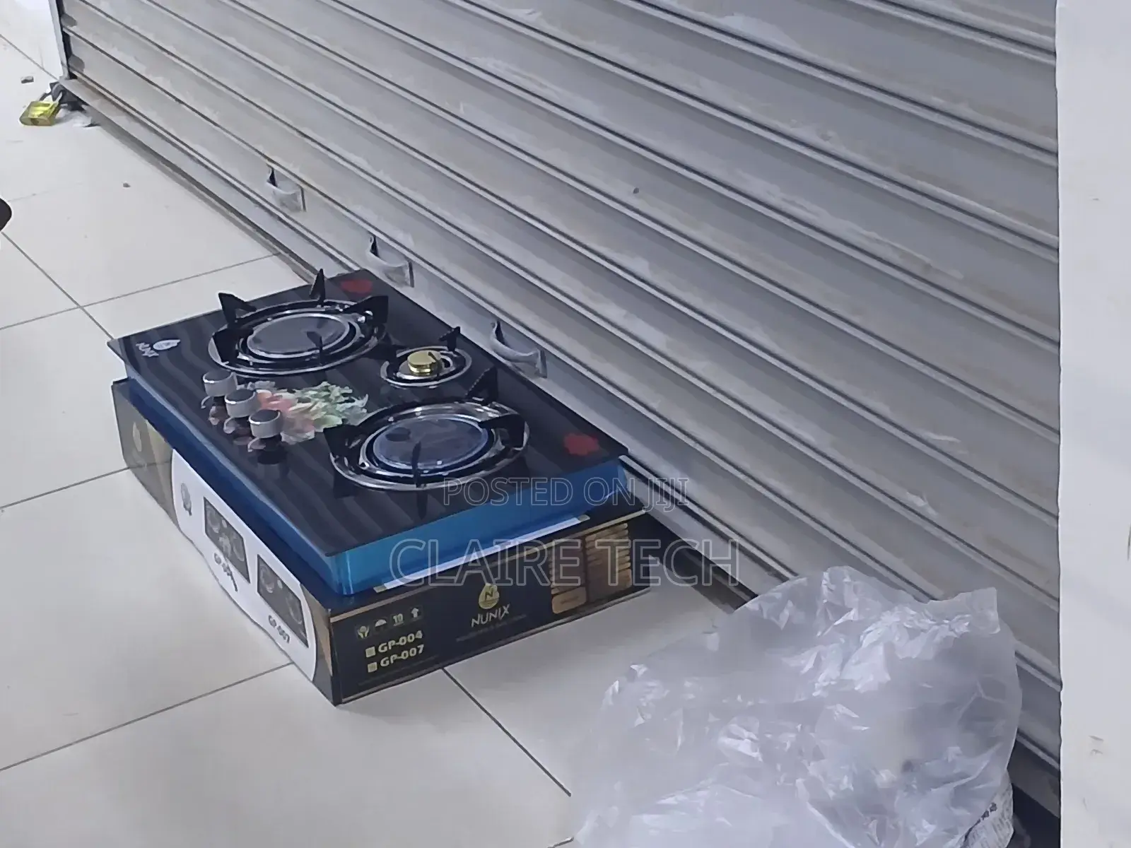 Nunix 3 Burner Gas Cooker