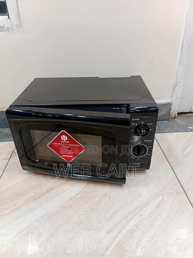 Hanmac Hmr20mb 20l Manual Microwave – Black Finish
