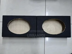 High Quality 6 by 9 Oval Midrange Cabinets - A Pair