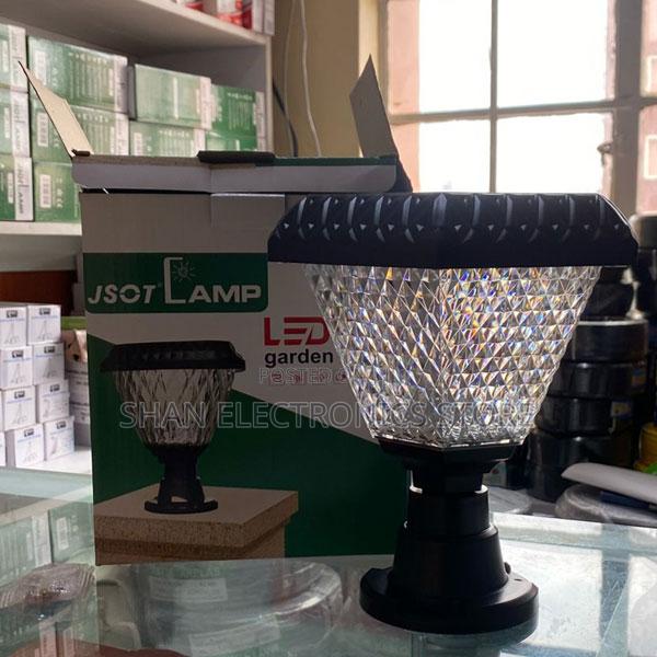 Solar Led Main Gate Light for Home, Garden Pillar Lamp - main view