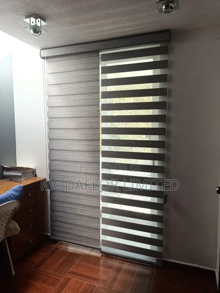 Trendy Zebra Blinds in Different Shades