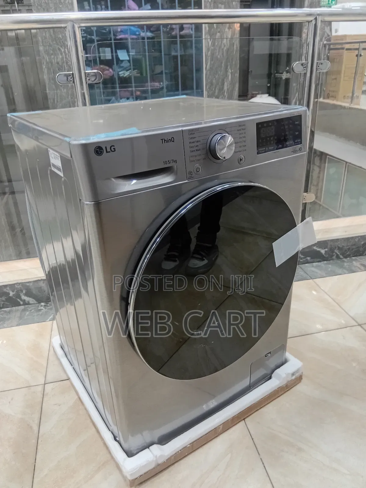 Lg F4v5rgp2t Smart Washing Machine + Dryer – Large Capacity