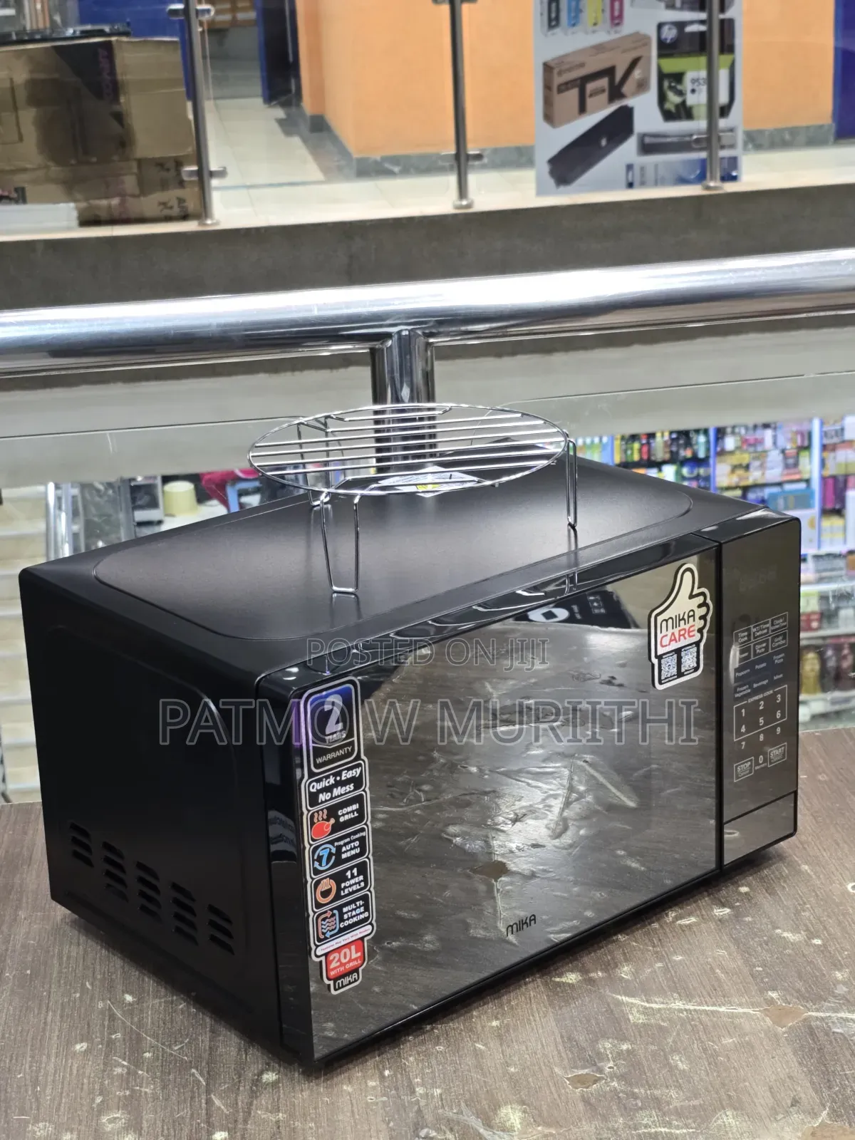 Microwave, Mika Digital Microwave 20l With Grill
