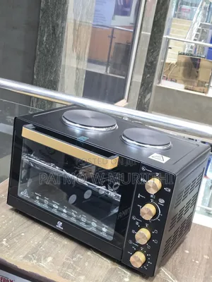 Electric Oven 60l, Sarahtech 60l Electric Oven + 2hot Plate