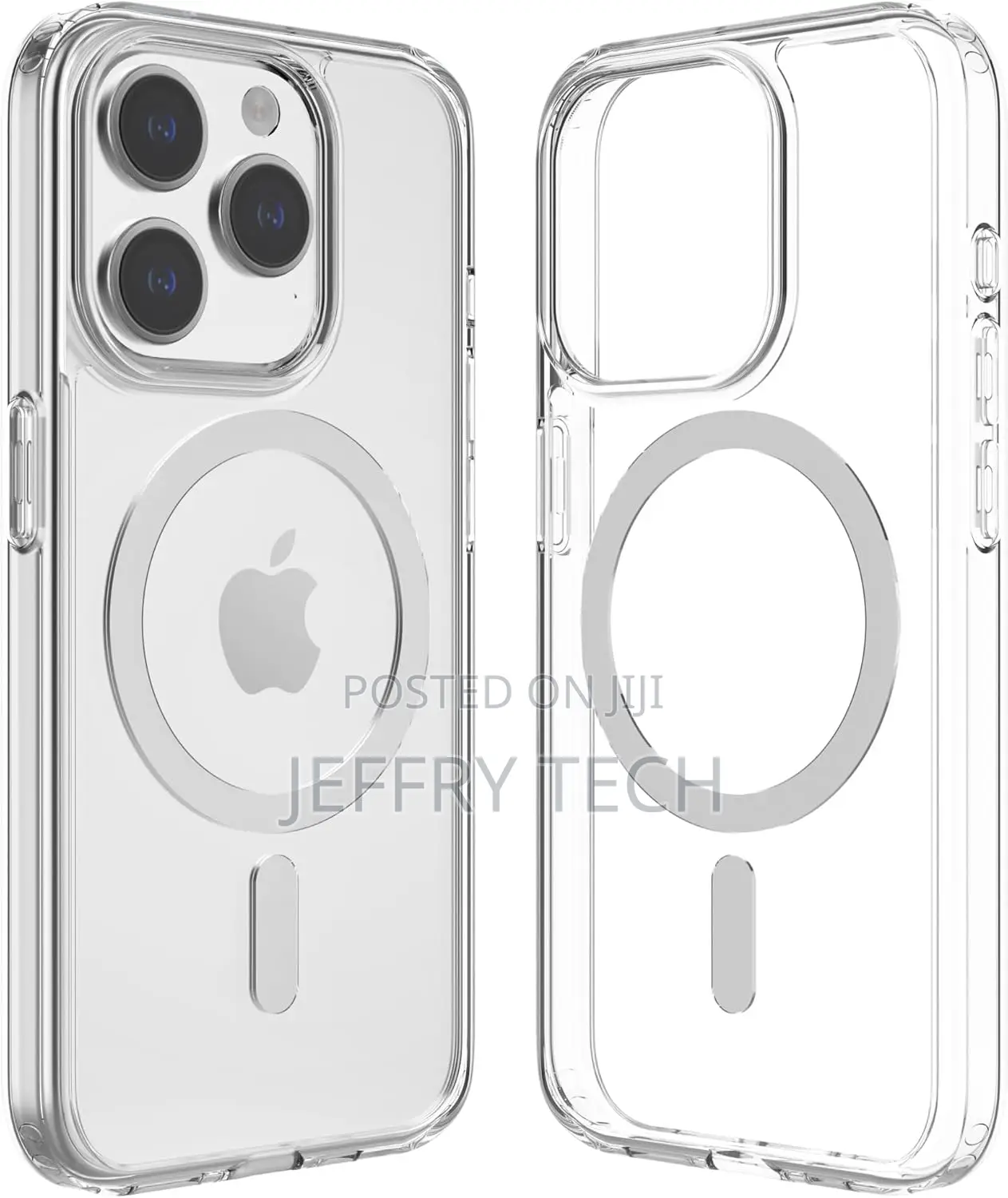 Gmcell Clear Magnetic Phone Case for iPhone 15 Series