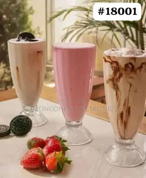 Glass Cup Milkshake/Smoothie Glass