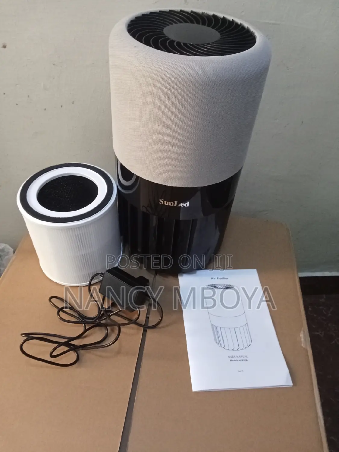 Sunled Hepa Filter Low Noise Air Purifier 18w