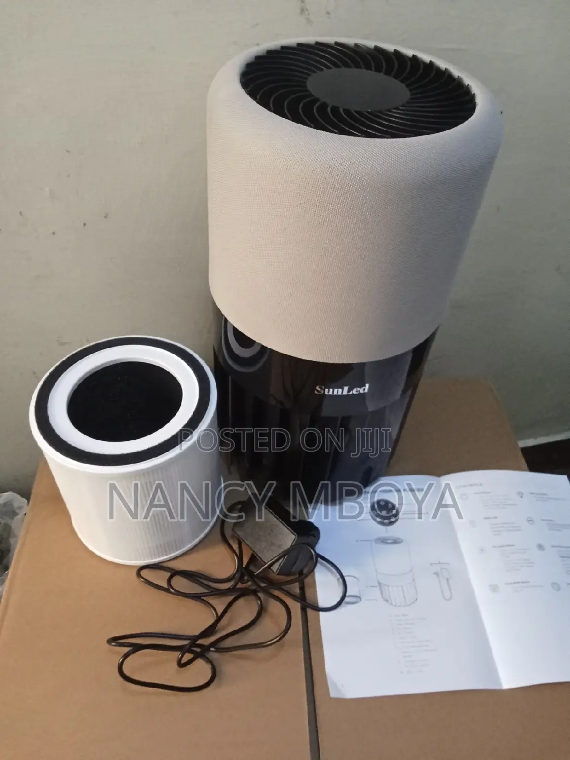 Sunled Hepa Filter Low Noise Air Purifier 18w