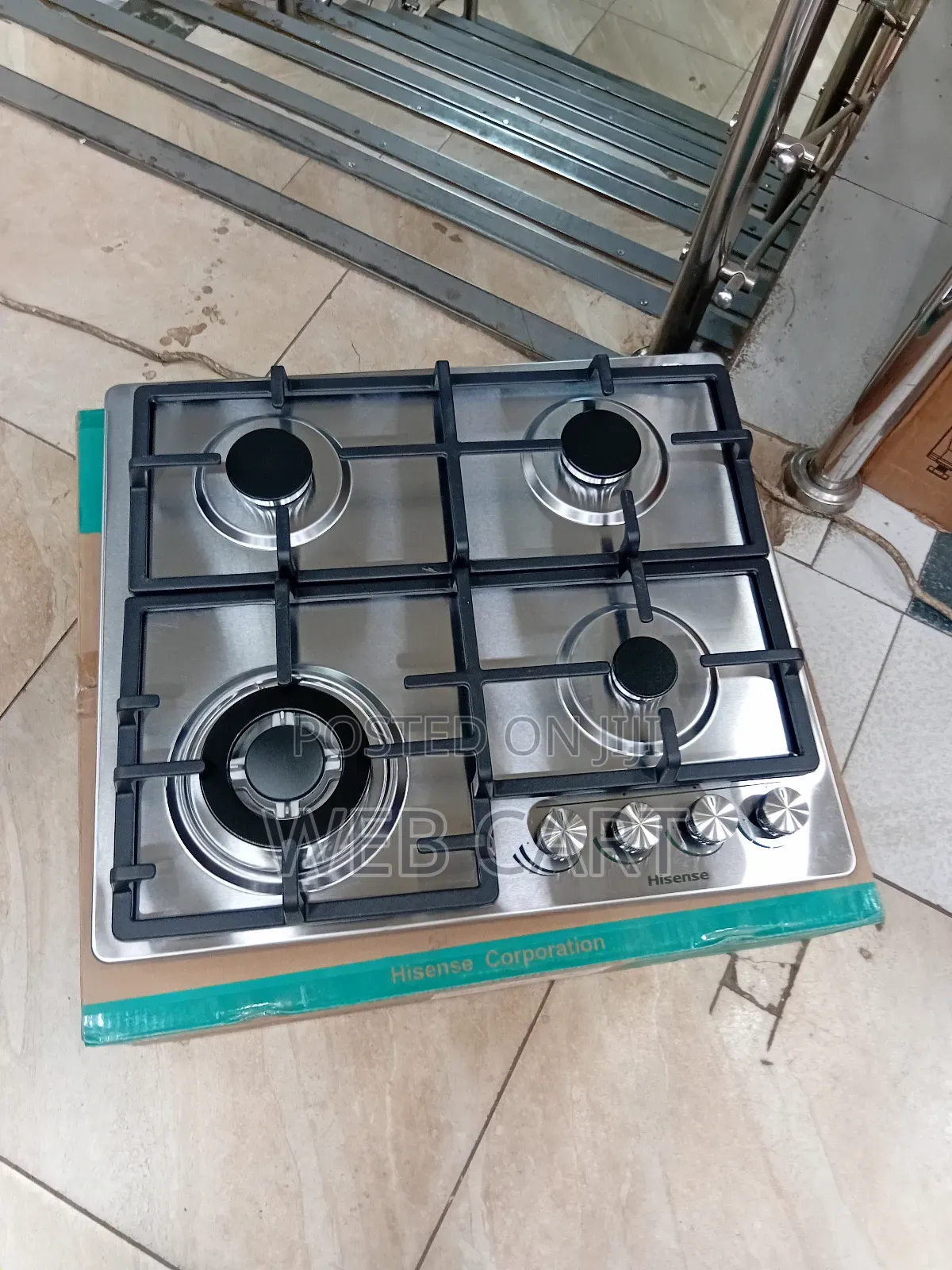Hisense 60cm Hhu60gagr Gas Hob With 4 Burners
New