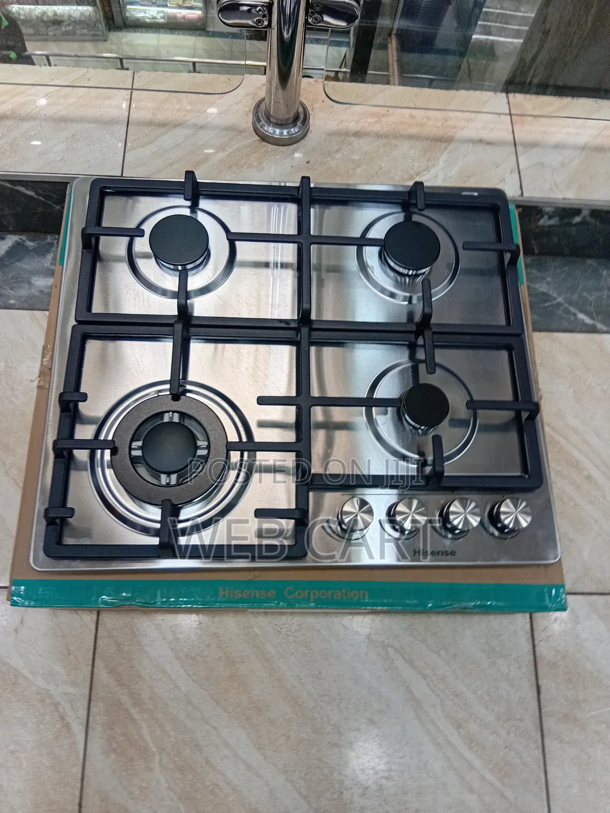 Hisense Hhu60gagr Gas Cooktop With 4 Burners