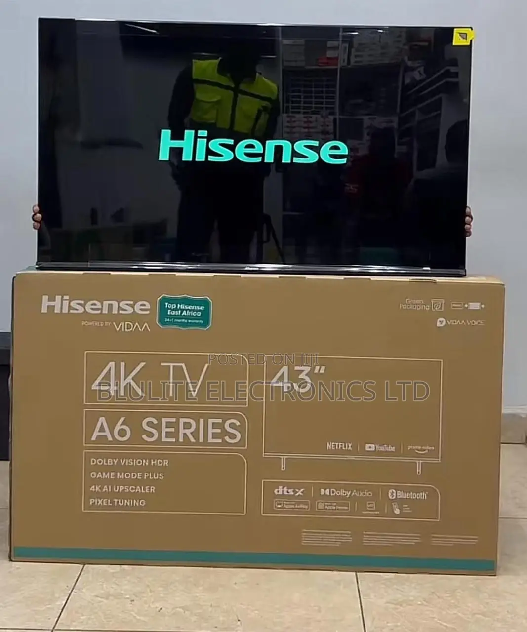 Hisense 43” Frameless