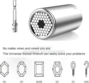 Universal Socket Wrench Ratchet Hand Drill Motorcycle Repair