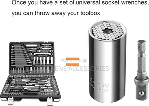 Universal Socket Wrench Ratchet Hand Drill Motorcycle Repair