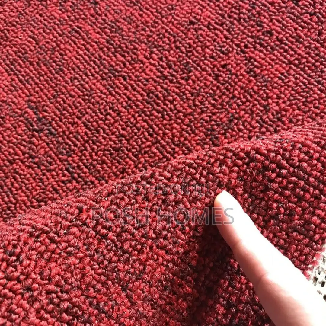 Office Wall to Wall Maroon Carpets