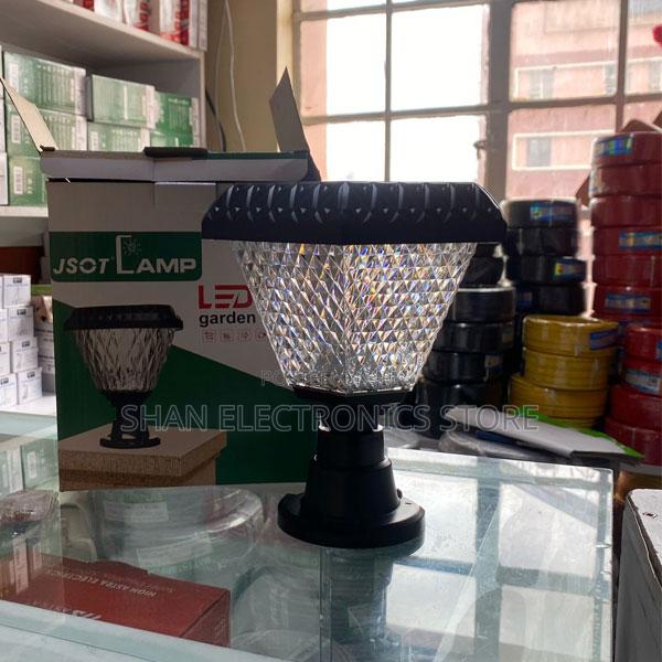 Automatic Light on / Off Solar Led Post/ Gate Lamp - main view