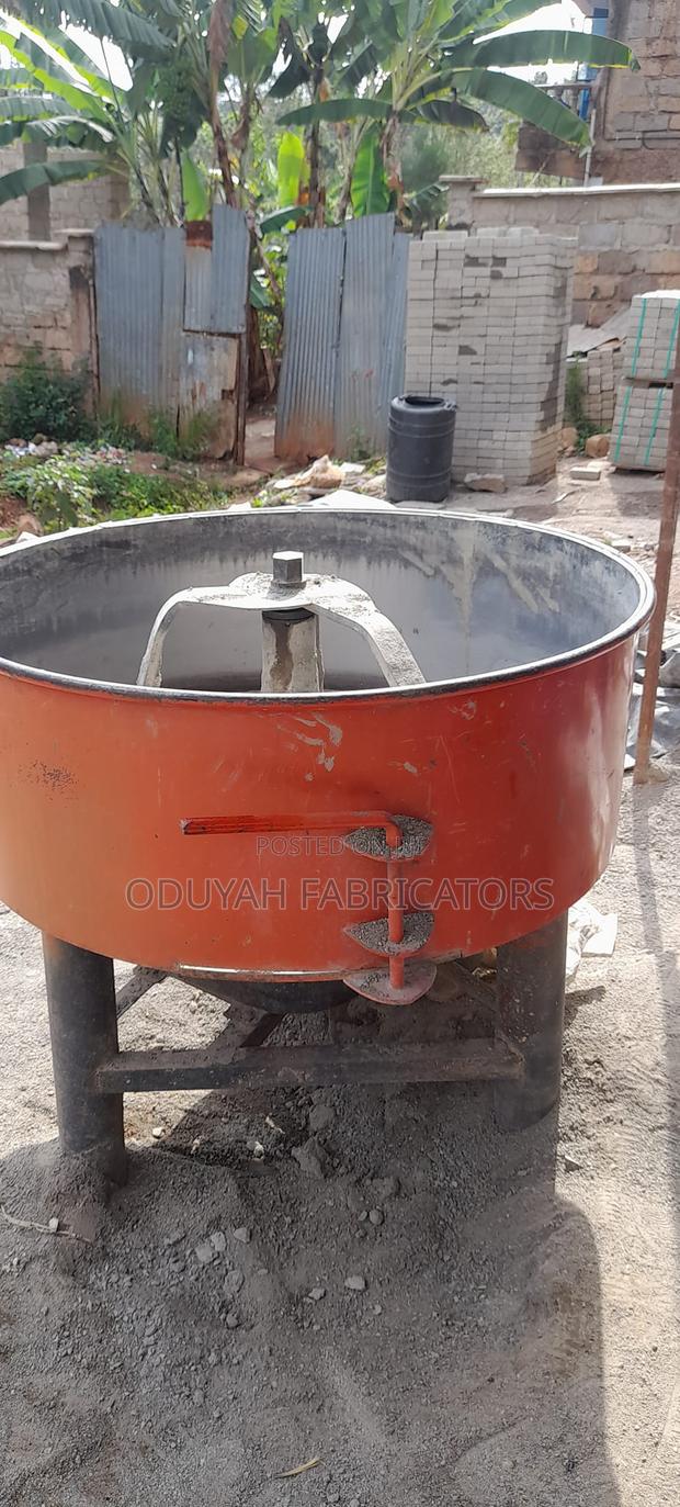 Pan Mixer Machine - main view